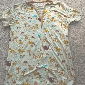 Little Sleepies Disney The Lion King Women’s Top
